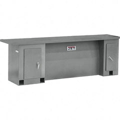 Jet - 48" Long x 40" High x 30" Deep, Lathe Cabinet Stand - Compatible with 13 x 40 Geared Head Bench Lathes - Makers Industrial Supply