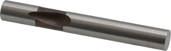 Dayton Lamina - 1/4" Shank Diam, Ball Lock, A2 Grade Tool Steel, Solid Mold Die Blank & Punch - 2" OAL, Blank Punch, Regular (LPB) Series - Makers Industrial Supply