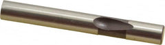 Dayton Lamina - 1/4" Shank Diam, Ball Lock, M2 Grade High Speed Steel, Solid Mold Die Blank & Punch - 2" OAL, Blank Punch, Regular (LPB) Series - Makers Industrial Supply