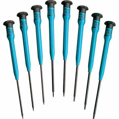 Moody Tools - Precision & Specialty Screwdrivers Type: JIS Overall Length Range: 3" - 6.9" - Makers Industrial Supply