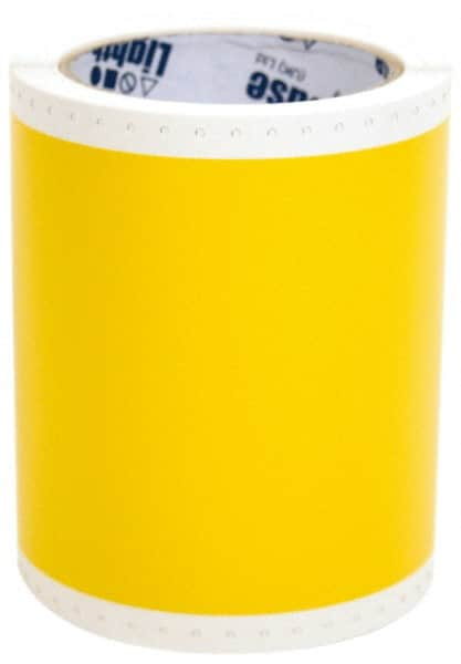 NMC - 588" Long, Yellow Vinyl Tape - For CPM 100 Sign & Label Printing System - Makers Industrial Supply