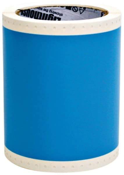 NMC - 588" Long, Light Blue Vinyl Tape - For CPM 100 Sign & Label Printing System - Makers Industrial Supply