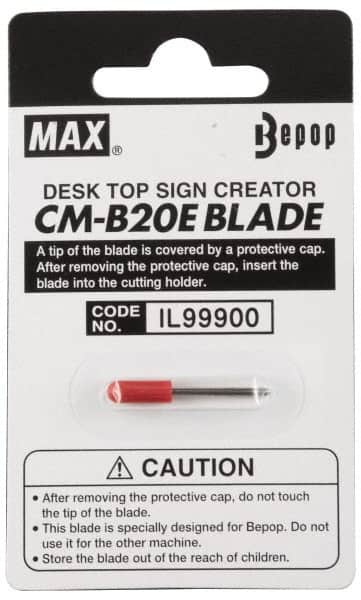 NMC - Label Maker Replacement Cutting Blade - Use with CPM-100 Sign & Label Printing System - Makers Industrial Supply