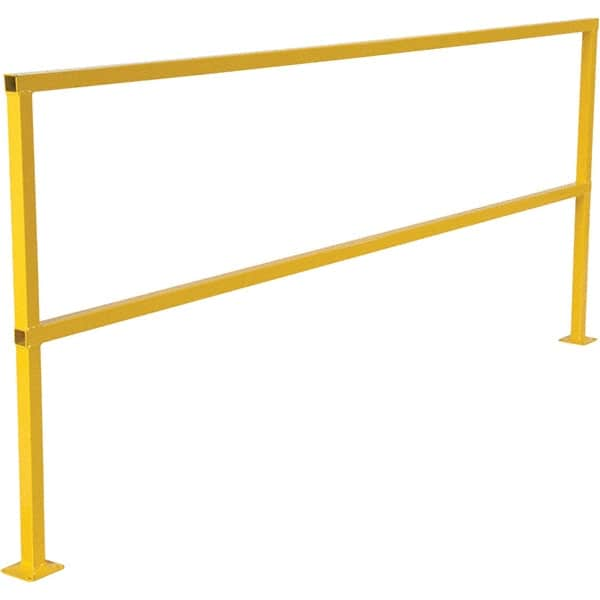 Vestil - 120" Long x 42" High, Steel Square Handrails - Makers Industrial Supply