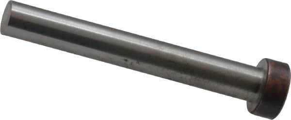 Dayton Lamina - 5/16" Head Diam, 3/16" Shank Diam, Basic Head, A2 Grade Tool Steel, Solid Mold Die Blank & Punch - 1/8" Head Height, 1-1/2" OAL, Blank Punch, Regular (KPB) Series - Makers Industrial Supply