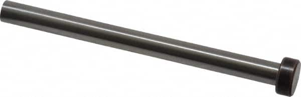 Dayton Lamina - 5/16" Head Diam, 3/16" Shank Diam, Basic Head, A2 Grade Tool Steel, Solid Mold Die Blank & Punch - 1/8" Head Height, 2-1/2" OAL, Blank Punch, Regular (KPB) Series - Makers Industrial Supply