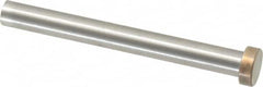 Dayton Lamina - 3/8" Head Diam, 1/4" Shank Diam, Basic Head, A2 Grade Tool Steel, Solid Mold Die Blank & Punch - 1/8" Head Height, 2-1/2" OAL, Blank Punch, Regular (KPB) Series - Makers Industrial Supply