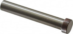 Dayton Lamina - 1/2" Head Diam, 3/8" Shank Diam, Basic Head, A2 Grade Tool Steel, Solid Mold Die Blank & Punch - 3/16" Head Height, 2-1/2" OAL, Blank Punch, Regular (KPB) Series - Makers Industrial Supply