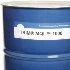 Master Fluid Solutions - Trim MQL 1000, 54 Gal Drum Cutting Fluid - Straight Oil, For Drilling, Milling, Reaming, Sawing, Tapping - Makers Industrial Supply