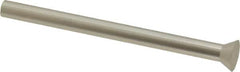 Dayton Lamina - 0.3375" Head Diam, 3/16" Shank Diam, Quill Head, High Speed Steel Solid Mold Die Blank & Punch - 60° Head Angle, 0.1313" Head Height, 2-1/2" OAL, Blank Punch, KWX Series - Makers Industrial Supply