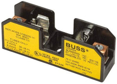 Cooper Bussmann - 1 Pole, 10 to 14 AWG, 480 VAC/VDC, 20 Amp, DIN Rail Mount Fuse Block - 3 Inch Long x 0.86 Inch Wide x 1.22 Inch High Block - Makers Industrial Supply