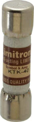 Cooper Bussmann - 600 VAC, 40 Amp, Fast-Acting General Purpose Fuse - Fuse Holder Mount, 1-1/2" OAL, 100 at AC kA Rating, 13/32" Diam - Makers Industrial Supply