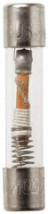 Cooper Bussmann - 250 VAC, 32 VDC, 1 Amp, Time Delay Miniature Glass Fuse - 1-1/4" OAL, 1/4" Diam - Makers Industrial Supply