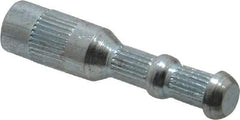 Wej-It - 5/16" Diam, 5/16" Drill, 1-9/16" OAL, 1" Min Embedment Drop-In Concrete Anchor - 12L14 Steel, Zinc-Plated Finish, Hex Nut Head, Hex Drive, 1/2" Thread Length - Makers Industrial Supply