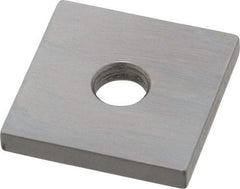 Mitutoyo - 0.138" Square Steel Gage Block - Accuracy Grade 0, Includes Certificate of Inspection - Makers Industrial Supply