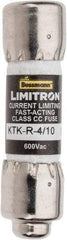 Cooper Bussmann - 600 VAC, 0.4 Amp, Fast-Acting General Purpose Fuse - Fuse Holder Mount, 1-1/2" OAL, 200 at AC (RMS) kA Rating, 13/32" Diam - Makers Industrial Supply