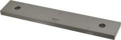 Mitutoyo - 8" Rectangular Steel Gage Block - Accuracy Grade 0, Includes Certificate of Inspection - Makers Industrial Supply