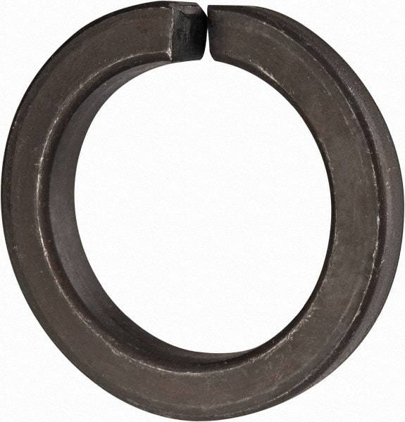 Value Collection - 2", 2.008" ID, 0.422" Thick Split Lock Washer - Grade 8 Spring Steel, Uncoated, 2.008" Min ID, 2.039" Max ID, 2.936" Max OD - Makers Industrial Supply