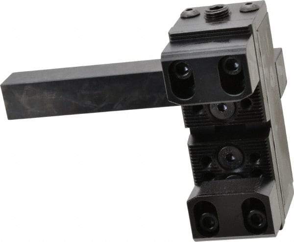 Royal Products - 3/4 Inch Square Shank Heavy Duty Bar Puller - 1-7/8 to 3-3/4 Inch Gripping Range (Extra Capacity Jaw), 1/8 to 2-1/4 Inch Gripping Range (Standard Jaw), 3-7/8 Inch Wide - Exact Industrial Supply