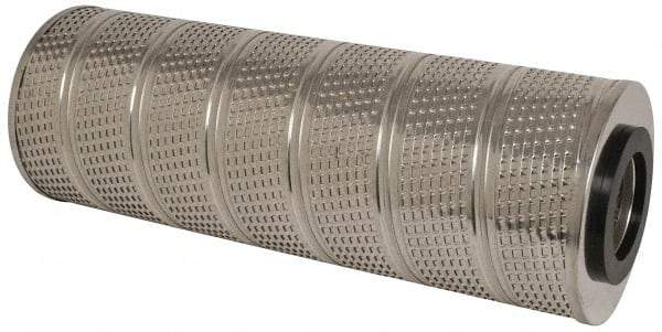 Parker - 6-1/4" OD, 10µ, Resin Cellulose Pleated-Resin Bonded Cartridge Filter - 18" Long - Makers Industrial Supply