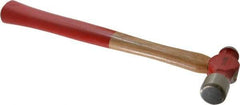 Proto - 3/4 Lb Head Ball Pein Hammer - Wood Handle with Red Laquer Grip, 13" OAL - Makers Industrial Supply