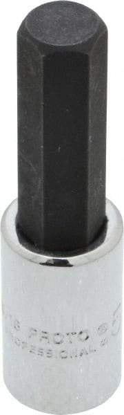 Proto - 1/4" Drive, 5/16" Hex Bit Socket - 1-7/8" OAL, 1" Bit Length - Makers Industrial Supply