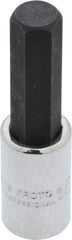 Proto - 1/4" Drive, 5/16" Hex Bit Socket - 1-7/8" OAL, 1" Bit Length - Makers Industrial Supply