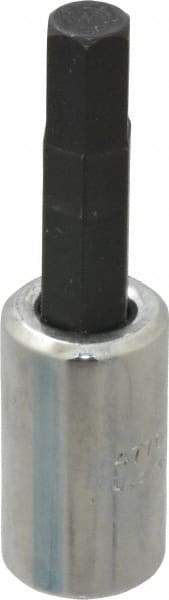 Proto - 1/4" Drive, 6mm Hex Bit Socket - 1-7/8" OAL, 1" Bit Length - Makers Industrial Supply