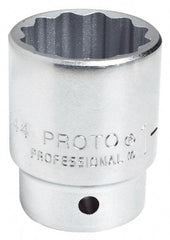 Blackhawk by Proto - 3/4" Drive, Standard Hand Socket - 12 Points, 2-45/64" OAL, Alloy Steel, Black Finish - Makers Industrial Supply