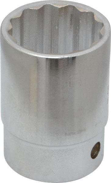 Proto - 3/4" Drive, Standard Hand Socket - 12 Points, 2-7/32" OAL, Chrome Finish - Makers Industrial Supply