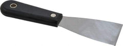 Stanley - 2" Wide Steel Putty Knife - Flexible, Nylon Handle, 7-1/2" OAL - Makers Industrial Supply