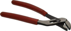 Proto - 4-5/8" OAL, 15/32" Max Capacity, 4 Position Gooseneck Tongue & Groove Pliers - Standard Straight Jaws, Standard Head, Plastisol Handles - Makers Industrial Supply