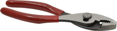 Proto - 6-9/16" OAL, 1-3/4" Jaw Length, 1-3/16" Jaw Width, Combination Slip Joint Pliers - Regular Nose Head, Standard Tool, Wire Cutting Shear - Makers Industrial Supply