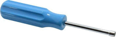 Proto - 5mm Solid Shaft Nutdriver - Plastic Handle, 6-3/4" OAL - Makers Industrial Supply