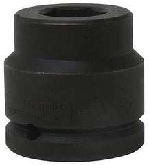 Proto - 1-1/2" Drive 3-1/16" Standard Impact Socket - 6 Points, 4-5/8" OAL - Makers Industrial Supply