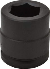 Proto - 1-1/2" Drive 1-13/16" Standard Impact Socket - 6 Points, 3-11/32" OAL - Makers Industrial Supply