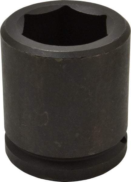 Proto - 1-1/2" Drive 2-1/16" Standard Impact Socket - 6 Points, 3-5/8" OAL - Makers Industrial Supply