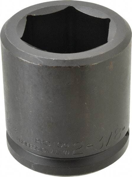 Proto - 1-1/2" Drive 2-3/8" Standard Impact Socket - 6 Points, 3-7/8" OAL - Makers Industrial Supply