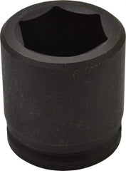 Proto - 1-1/2" Drive 2-1/2" Standard Impact Socket - 6 Points, 4" OAL - Makers Industrial Supply