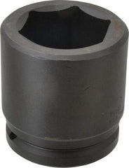 Proto - 1-1/2" Drive 2-9/16" Standard Impact Socket - 6 Points, 4" OAL - Makers Industrial Supply