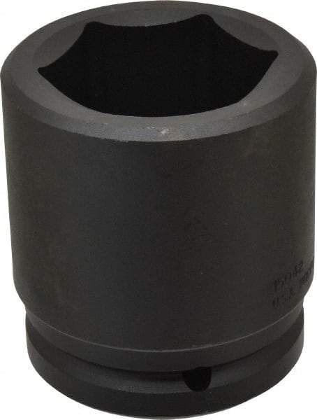 Proto - 1-1/2" Drive 2-5/8" Standard Impact Socket - 6 Points, 4-1/8" OAL - Makers Industrial Supply