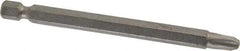 Irwin - #3 Phillips Screwdriver Bit - 1/4" Hex Drive, 3-1/2" OAL - Makers Industrial Supply