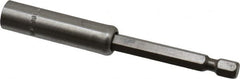 Irwin - 3/16" Slotted Screwdriver Bit - 1/4" Hex Drive, 3-3/4" OAL - Makers Industrial Supply