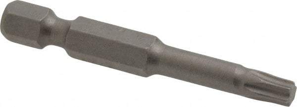 Irwin - T25 Torx Bit - 1/4" Hex Drive, 1-15/16" OAL - Makers Industrial Supply