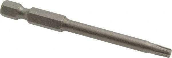 Irwin - T20 Torx Bit - 1/4" Hex Drive, 2-3/4" OAL - Makers Industrial Supply