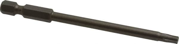 Irwin - T20 Torx Bit - 1/4" Hex Drive, 3-1/2" OAL - Makers Industrial Supply