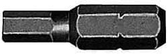 Irwin - 6mm Hex Screwdriver Bit - 5/16" Drive, 1-1/4" OAL - Makers Industrial Supply