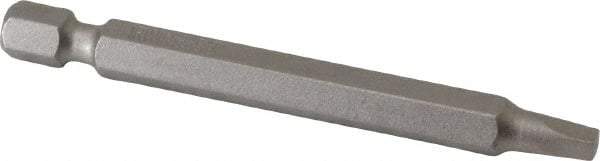 Irwin - #2" Square Size Square Recess Bit - 1/4" Hex Drive, 2-3/4" OAL - Makers Industrial Supply