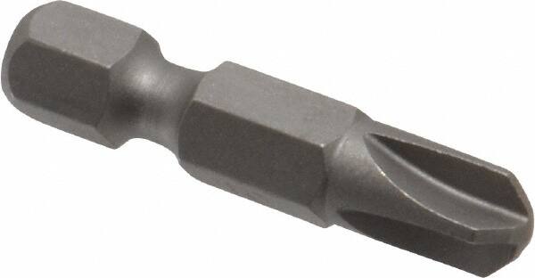 Irwin - #10 Torq-Set Bit - 1/4" Hex Drive, 1-1/4" OAL - Makers Industrial Supply