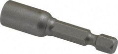 Irwin - 1/4" Magnetic Nutsetter - 1/4" Hex Drive, 1-7/8" OAL - Makers Industrial Supply